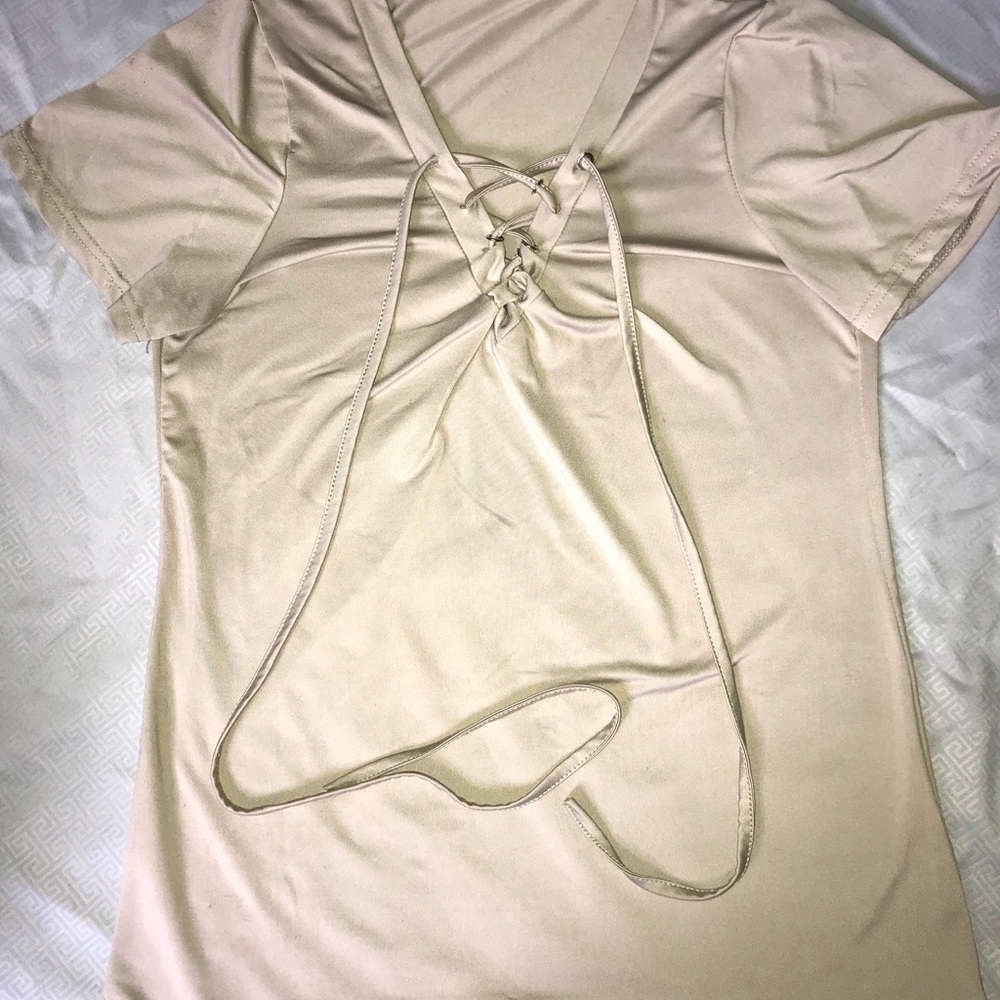 Tan Forever 21 Shirt